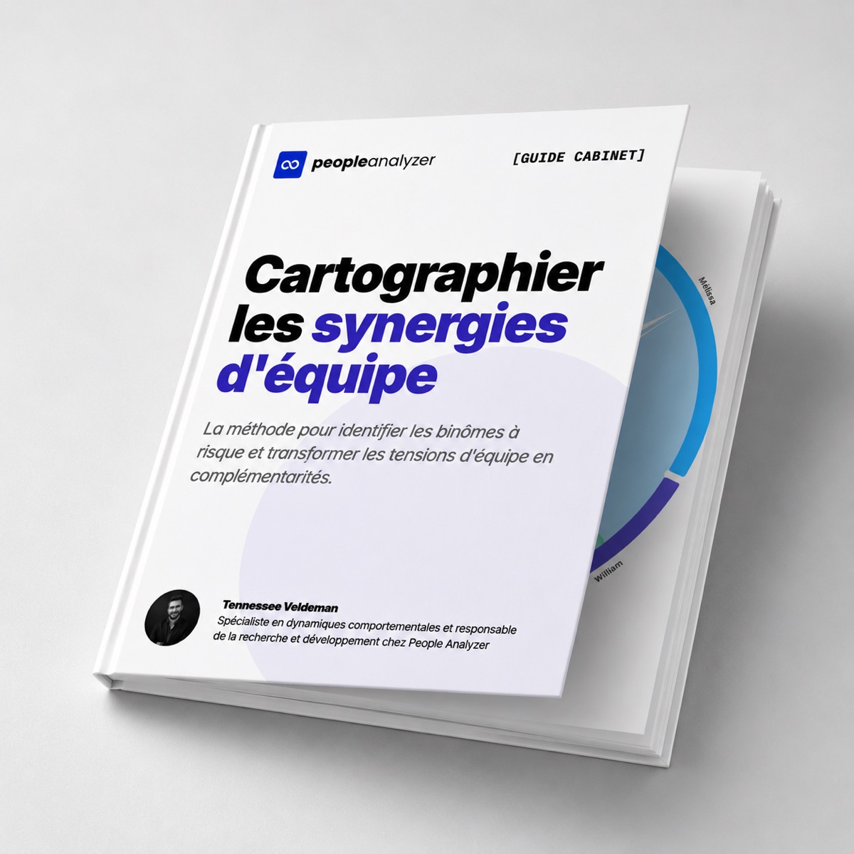 Couverture du livre blanc « Cartographier les synergies d’équipe » de People Analyzer